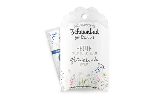 Schaumbad 40 ml Wiese mit Aloe Vera und Lindenblüten-extrakt
