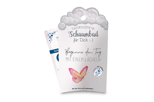 Schaumbad 40 ml Lächeln Aloe Vera mit Lindenblüten-extrakt