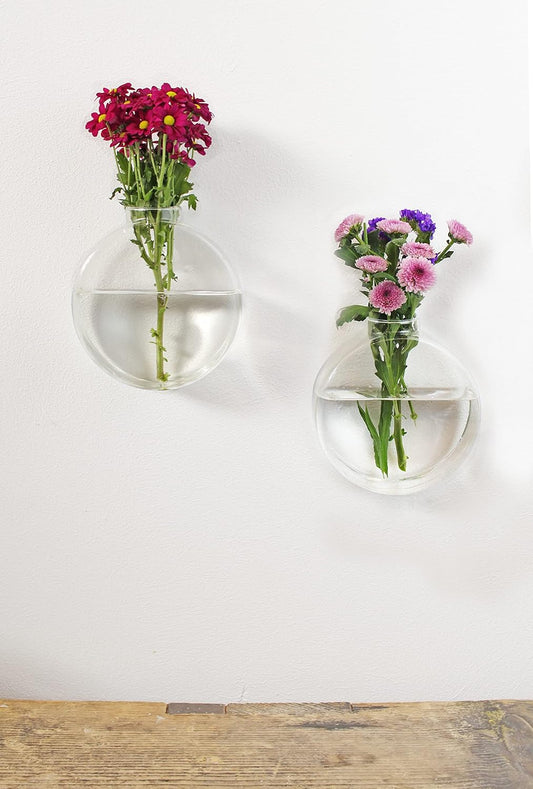 Wand Vase Dahlia 2er Set
