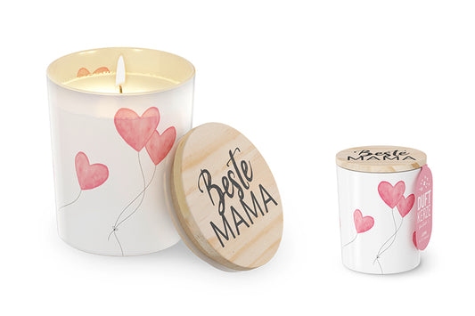 Duftkerze Beste Mama mit Jasminduft