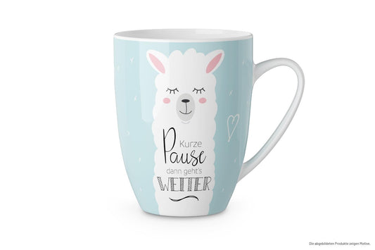 Lama Becher für Kaffee, Tee oder Kakao 250 ml