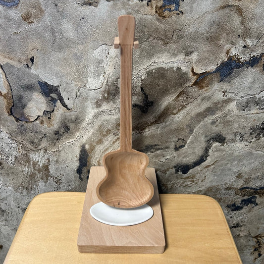 Gitarren Kochlöffel mit Ständer
