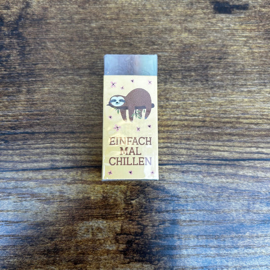 Radiergummi Faultier