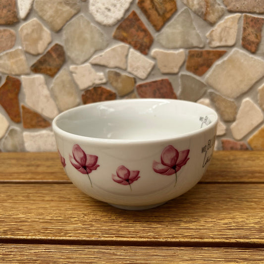 Schälchen 400 ml mit Blumen Motiv