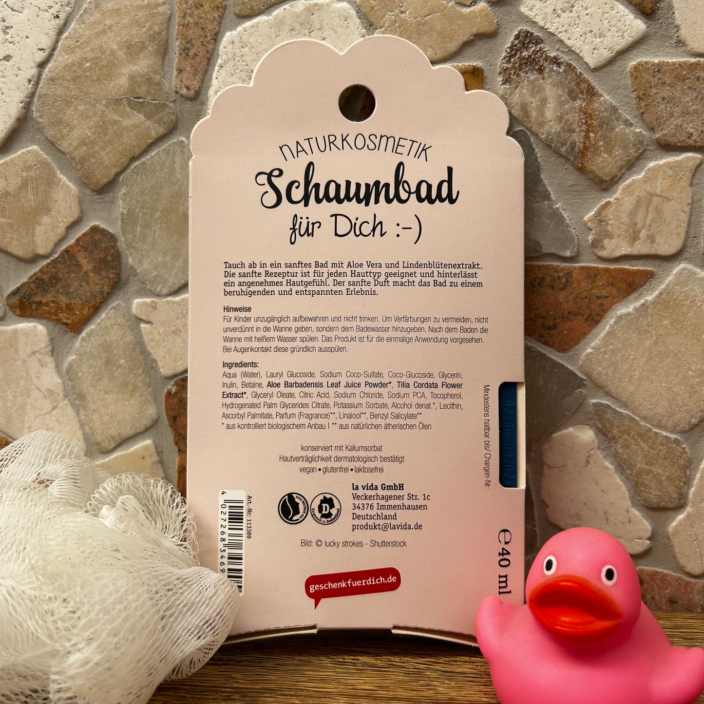 Schaumbad 40 ml Teddy