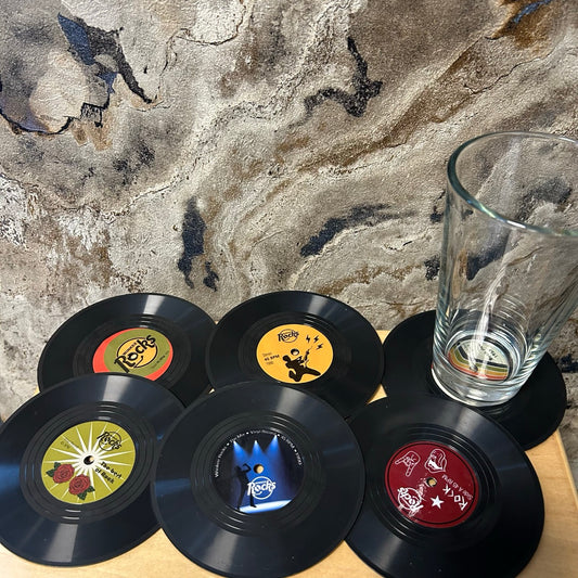 Vinyl Rock Untersetzer