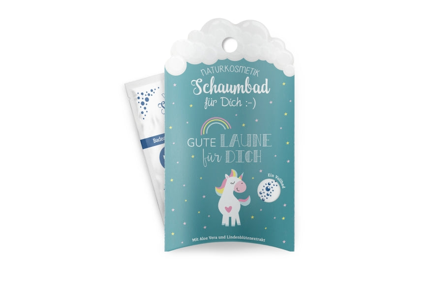 Schaumbad 40 ml Einhorn Aloe Vera mit Lindenblüten-extrakt