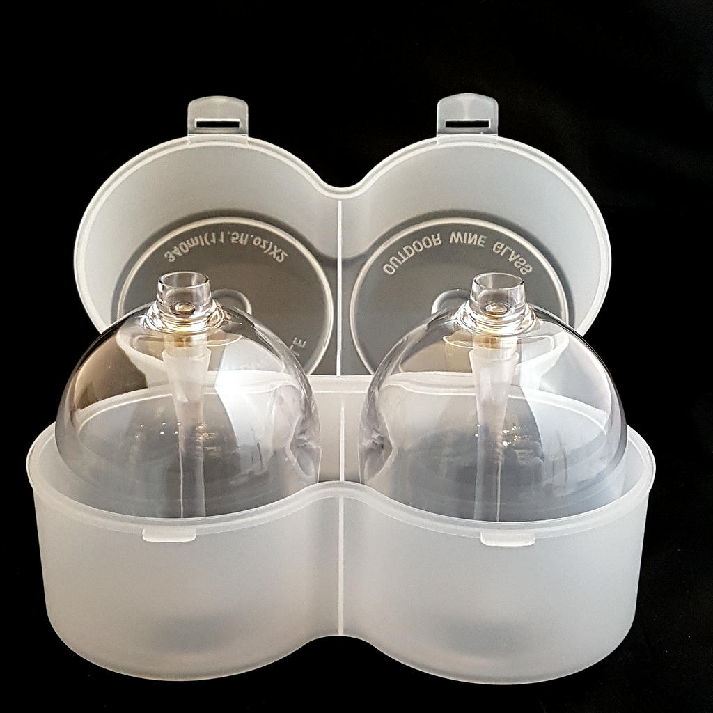 Weingläser to go 2er Set Stilvoller Wein-Genuss für unterwegs ca. 320ml