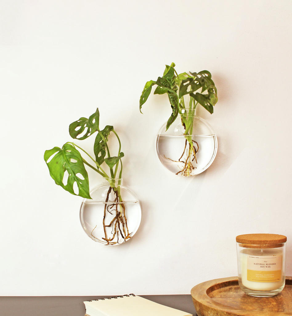 Wand Vase Dahlia 2er Set