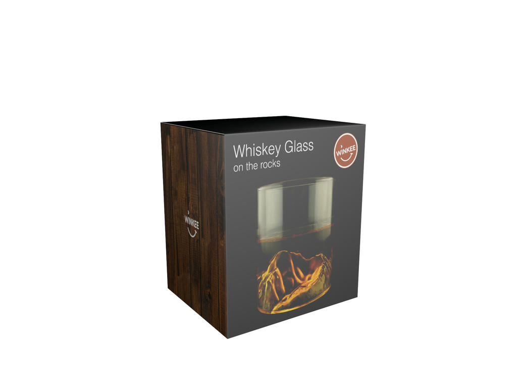 Whiskey on the Rocks Glas