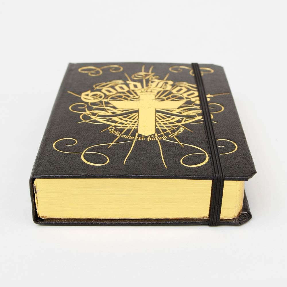 Flachmann im Buch schwarz THE GOOD BOOK