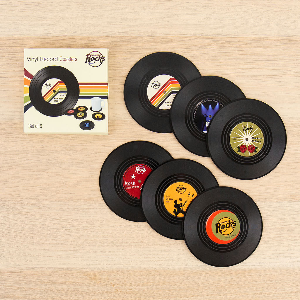 Vinyl Rock Untersetzer