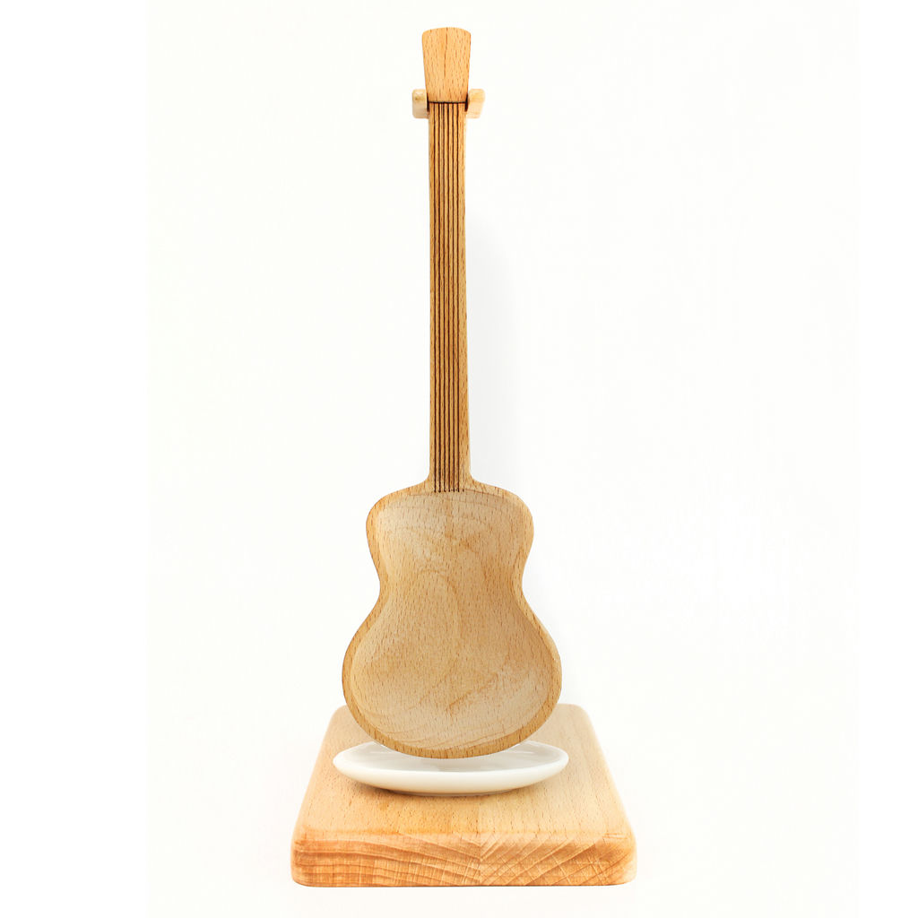 Gitarren Kochlöffel mit Ständer