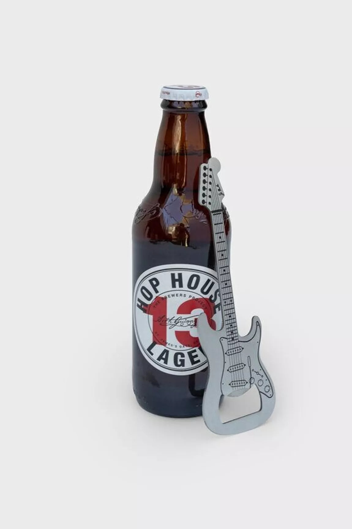 Gitarre Flaschenöffner Blues - Musikalischer Bieröffner für Gitarren-Fans