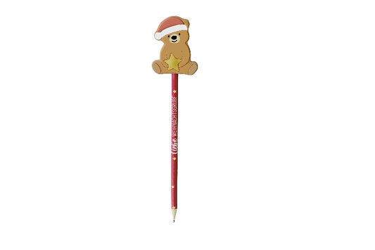 Bleistift Bär Liebe Weihnachtsgrüße