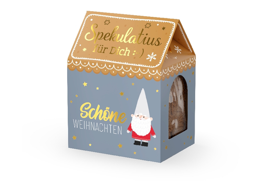 Spekulatius 100g Wichtel "Schöne Weihnachten"