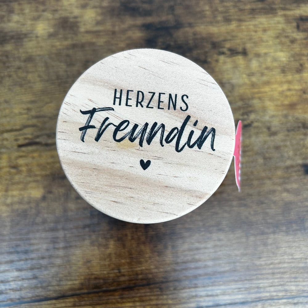 Duftkerze Herzensfreundin Jasminduft