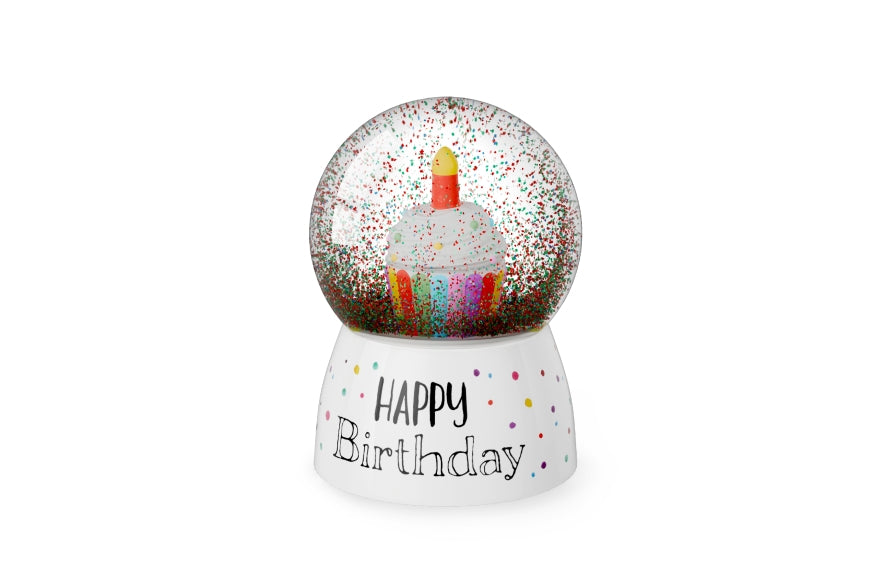 Glitzerkugel Torte Happy Birthday