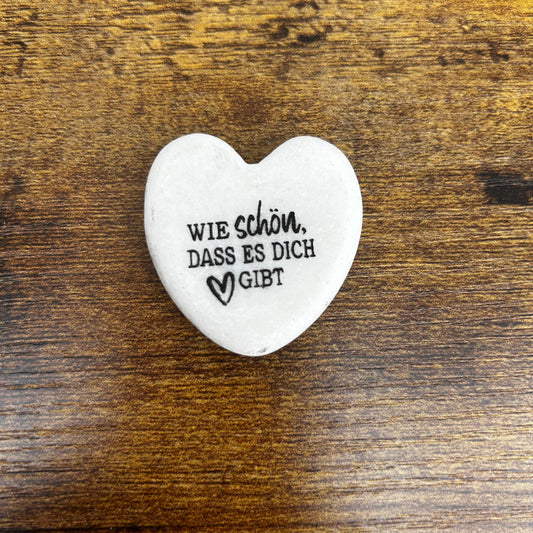 Steinherz Schön, dass es dich gibt