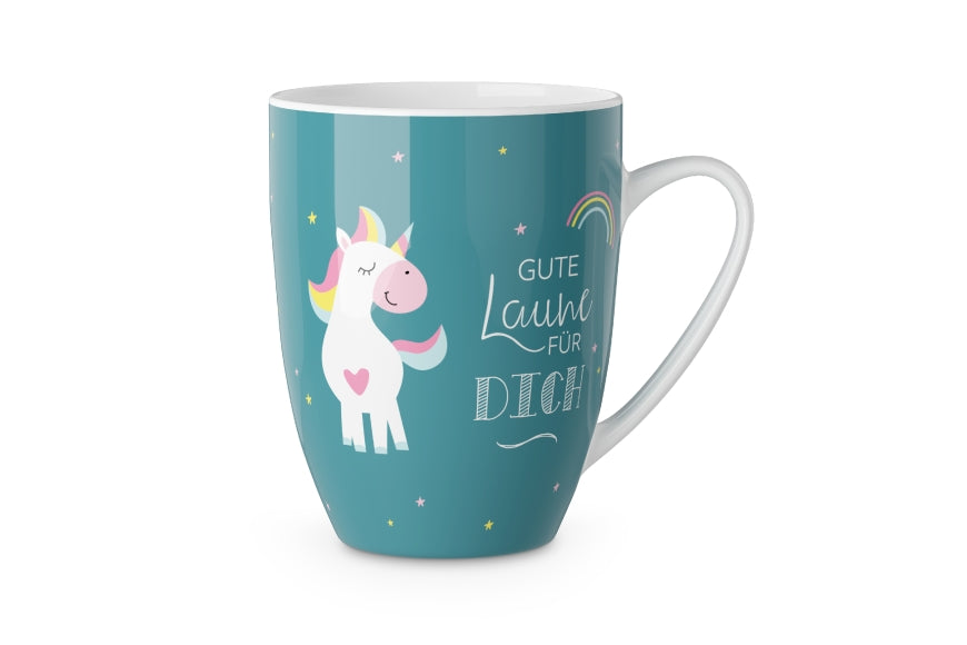 Becher 250ml Einhorn Gute Laune für dich