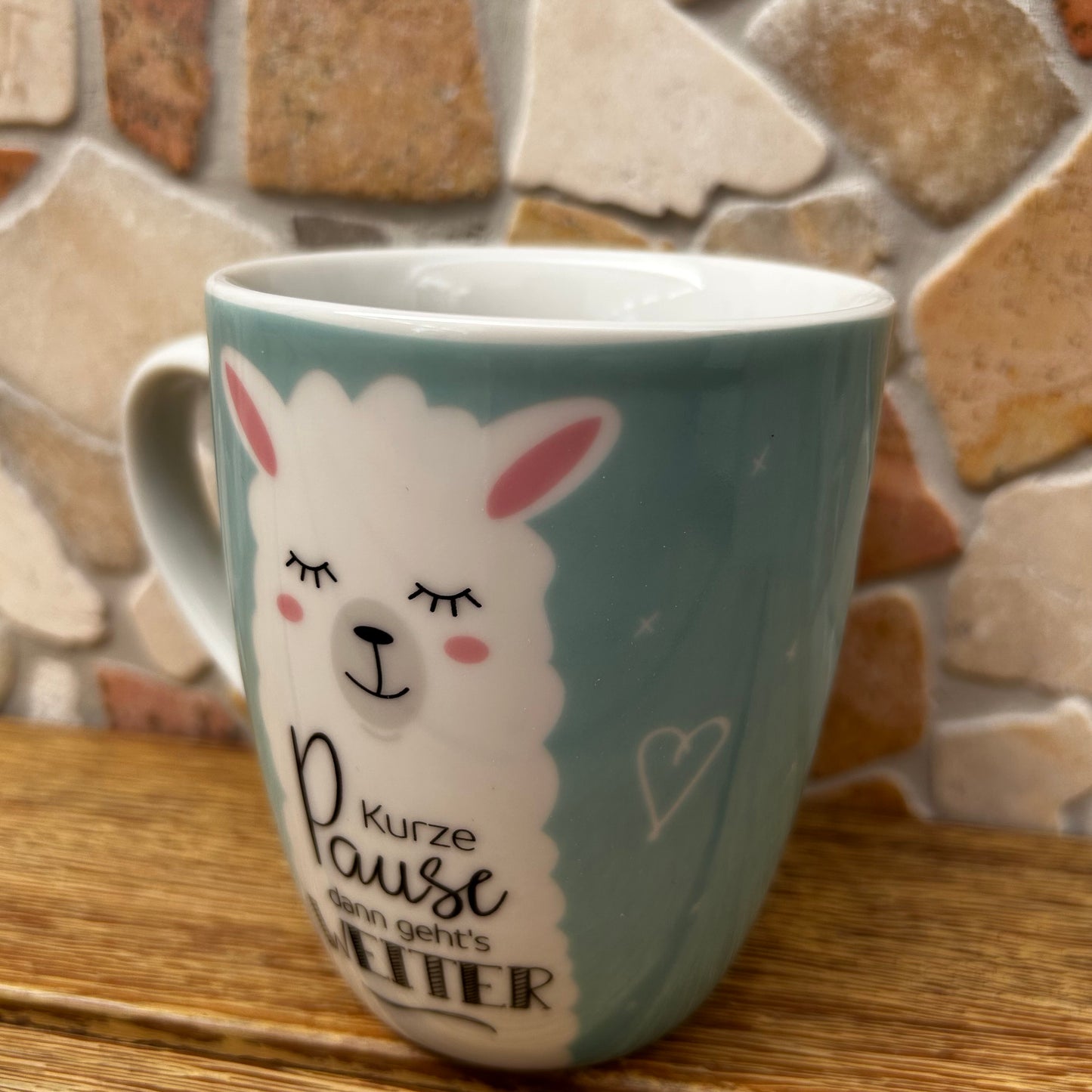 Lama Becher für Kaffee, Tee oder Kakao 250 ml
