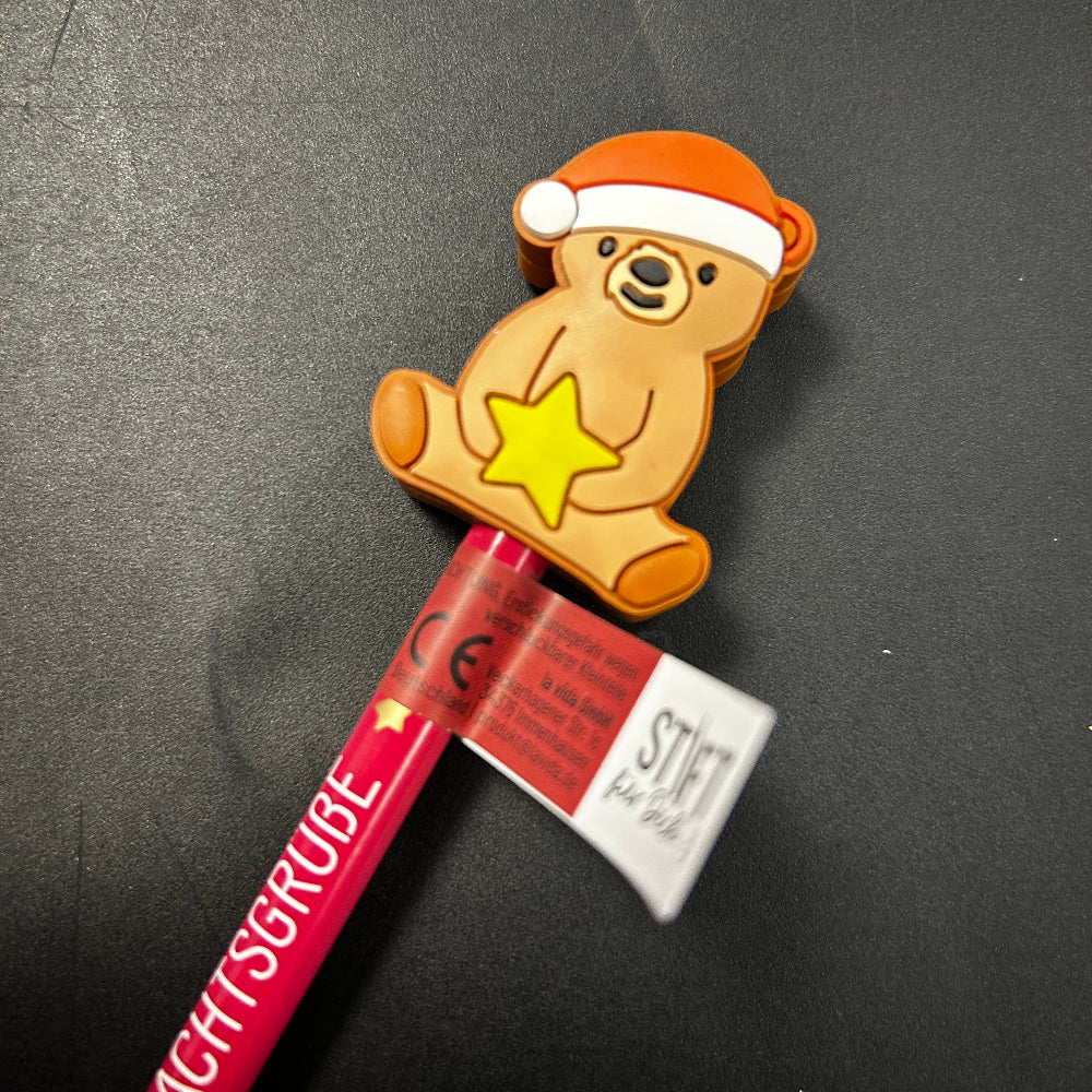 Bleistift Bär Liebe Weihnachtsgrüße