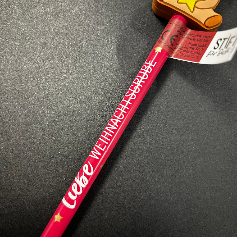 Bleistift Bär Liebe Weihnachtsgrüße