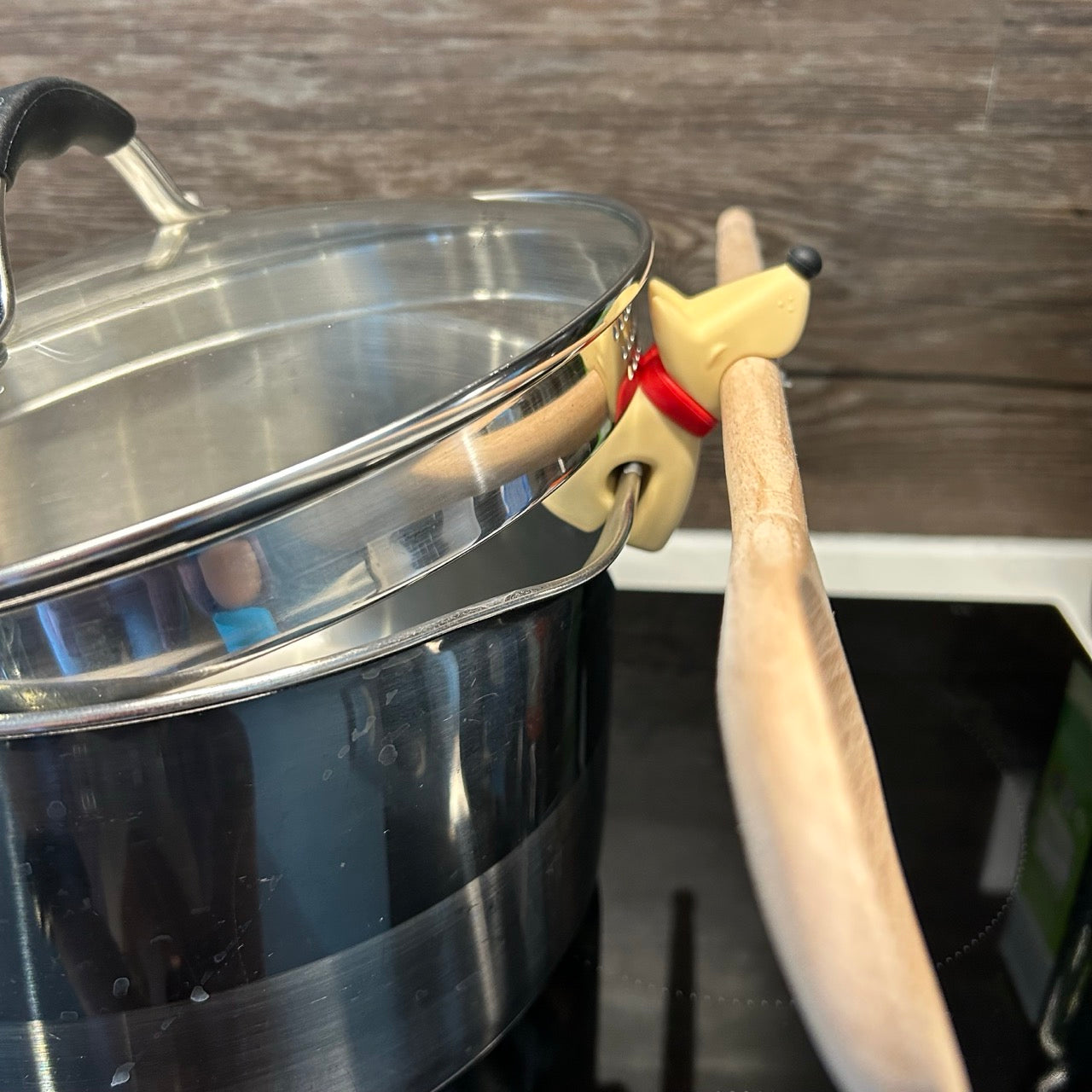 Buddy Topfwächter und Löffelhalter hellbraun