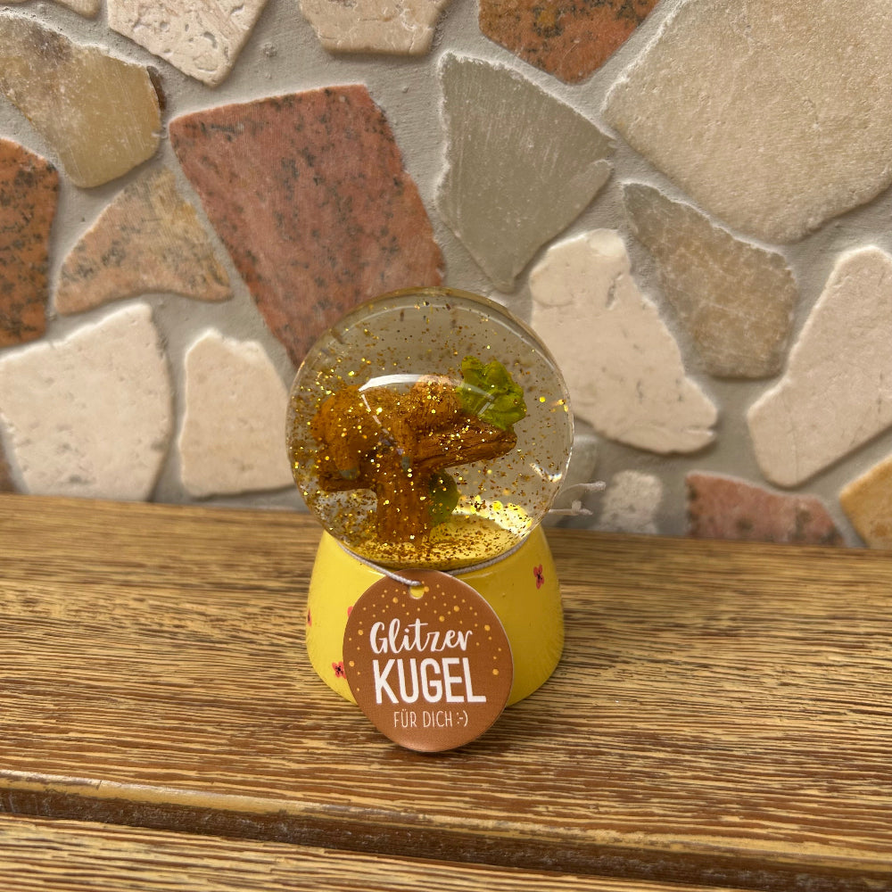 Glitzerkugel Faultier