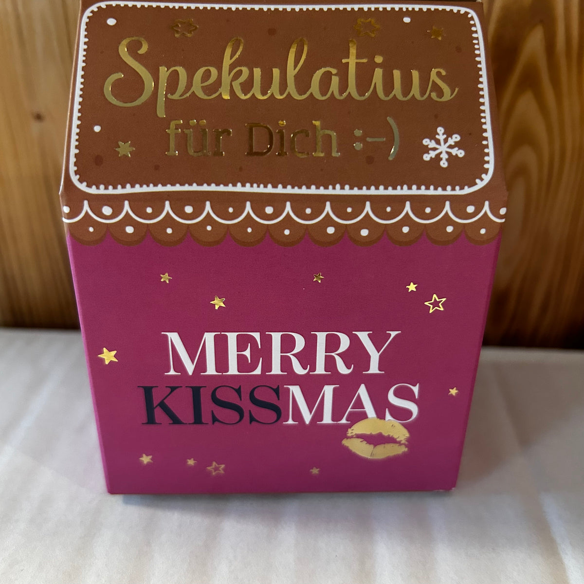 Spekulatius 100g Kiss "Merry Kissmas"