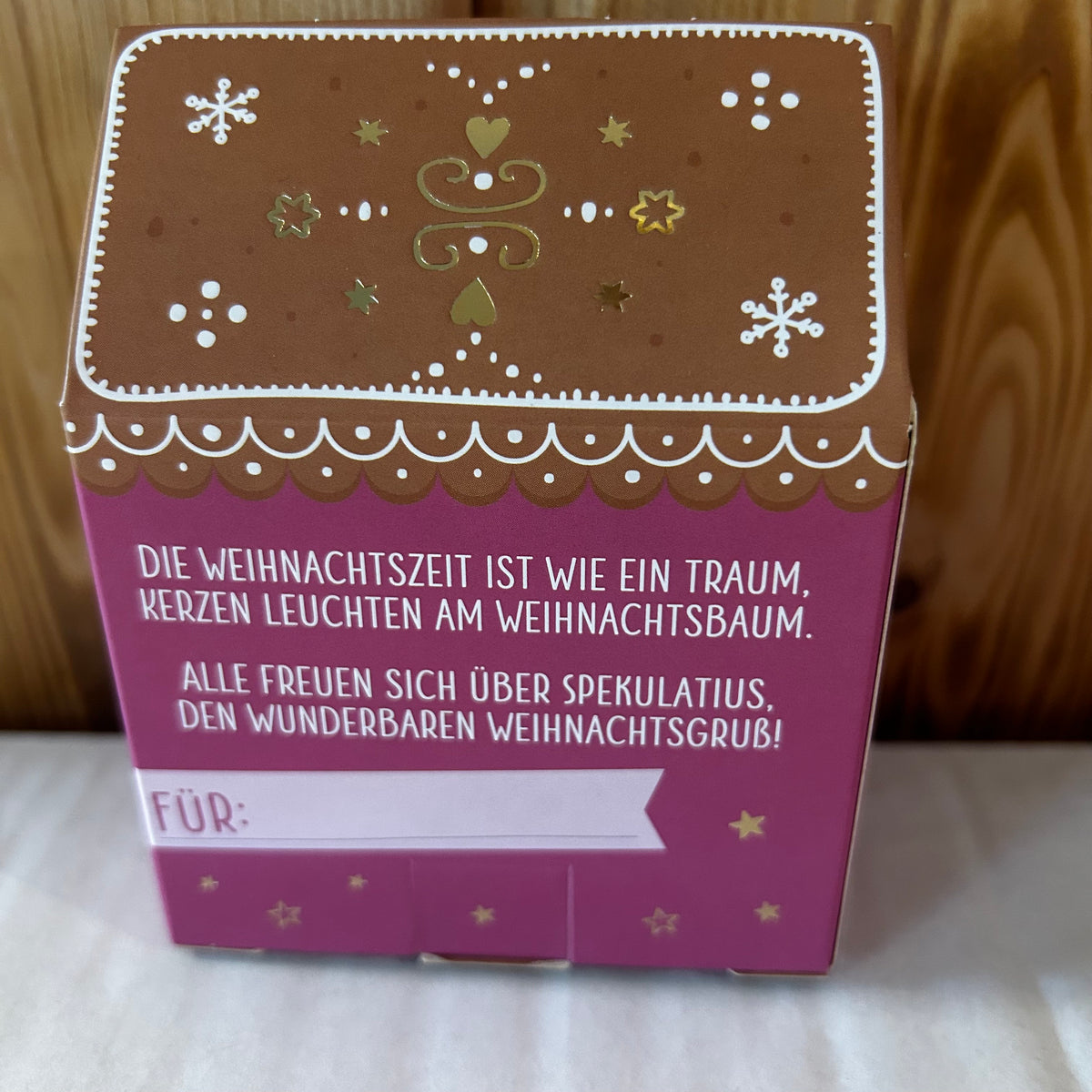 Spekulatius 100g Kiss "Merry Kissmas"