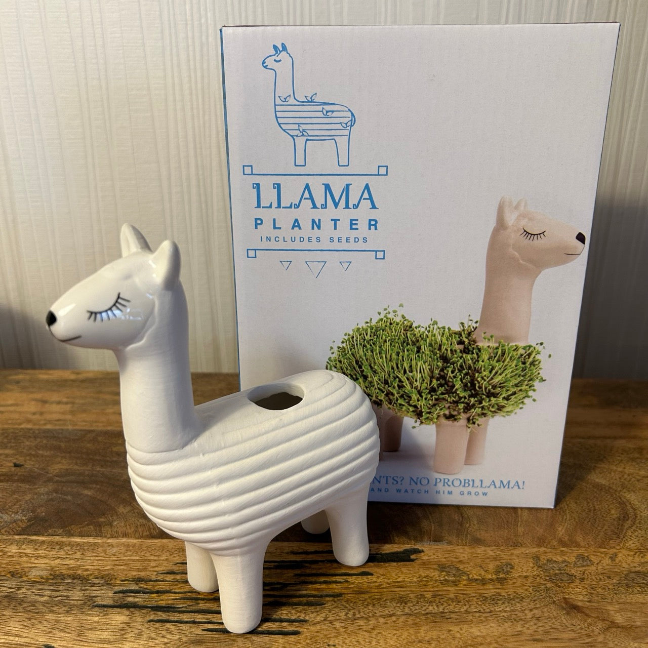 Lama Pflanztier Green Lama