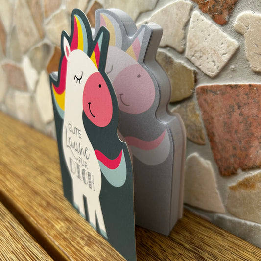 Notizblock Einhorn
