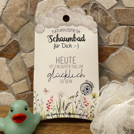 Schaumbad 40 ml Wiese mit Aloe Vera und Lindenblüten-extrakt