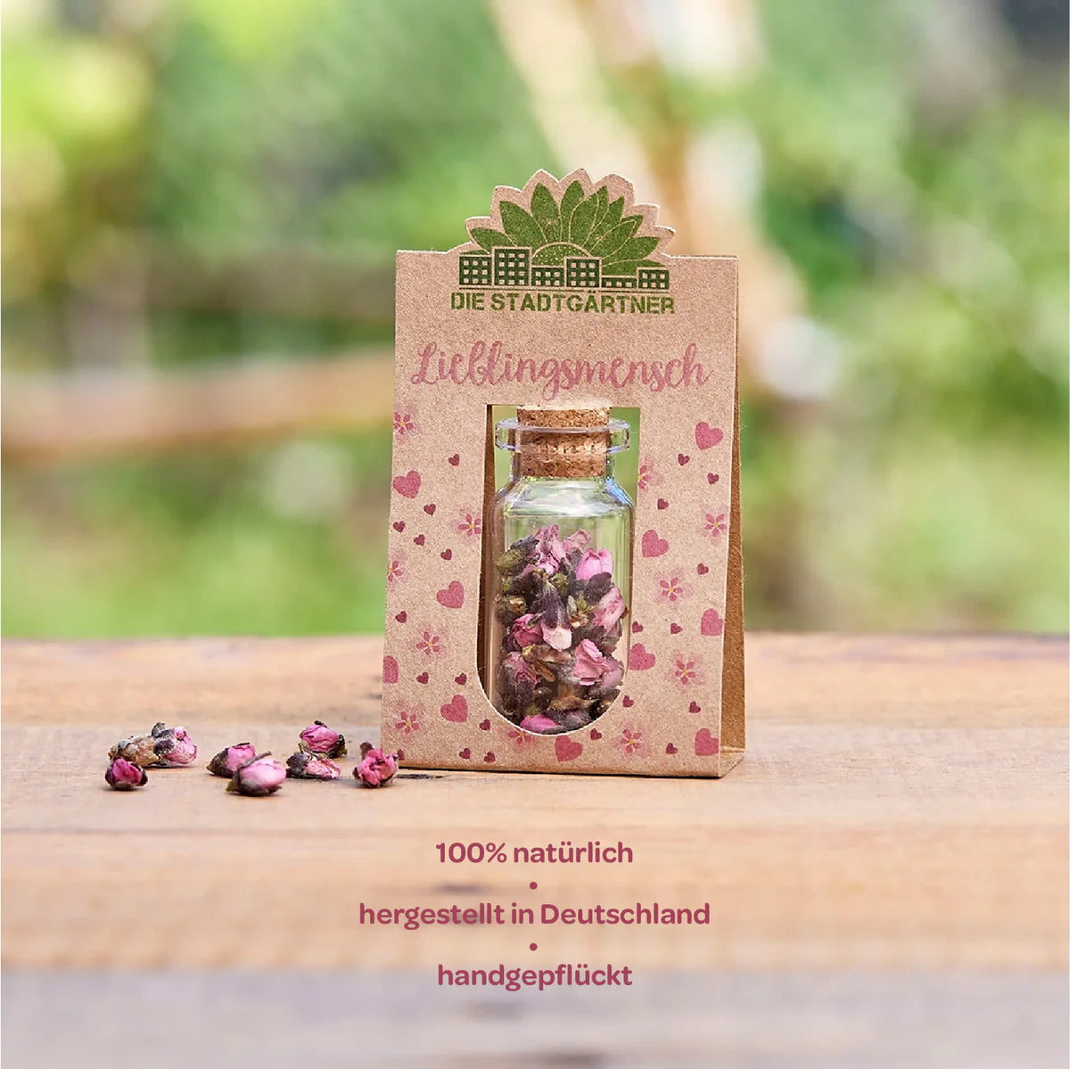 Lieblingsmensch - handgepflückte Blüten