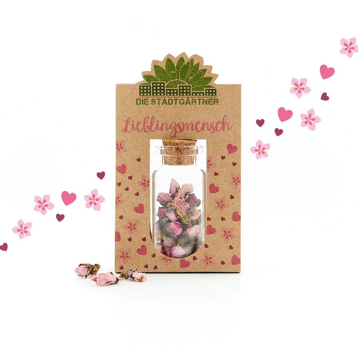 Lieblingsmensch - handgepflückte Blüten